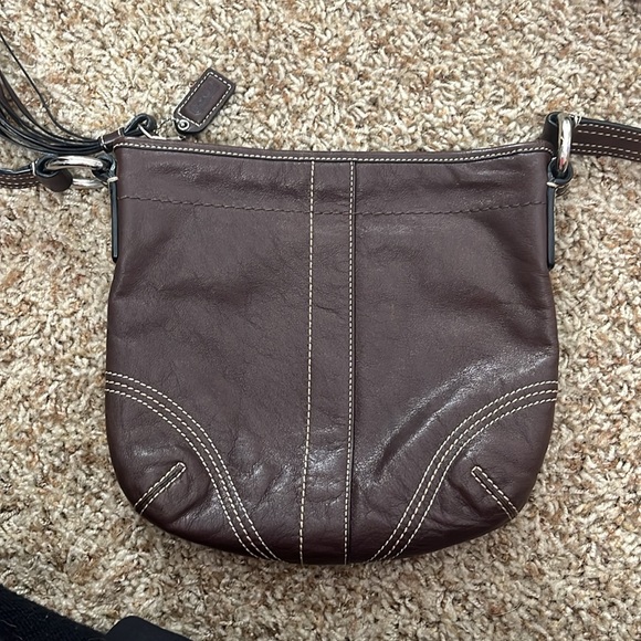 Coach small brown leather purse EUC - Picture 6 of 6